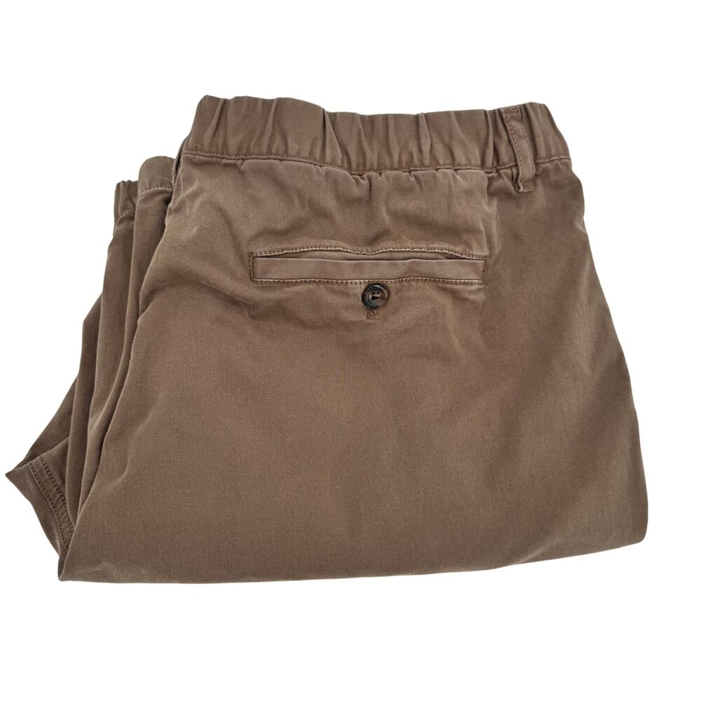 Bearbottom Jogger Pants Mens 2XLT‎ XXLT Brown Coastal Cotton Blend + Pockets
